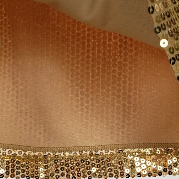 Too Mi Gold Sequin Tank Top - Picture 6 of 7